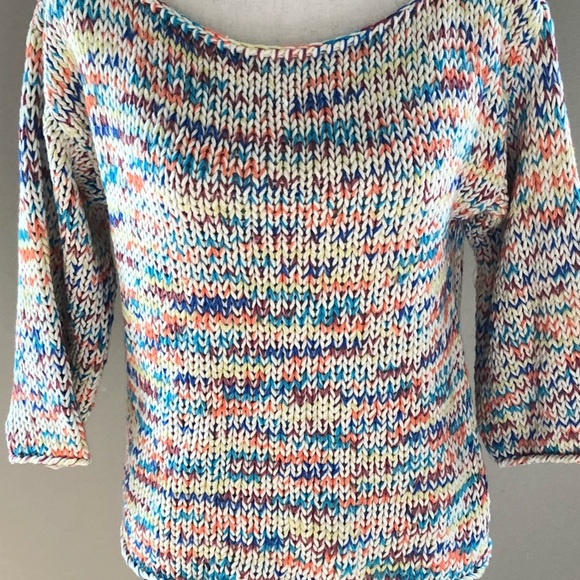 multi colored sweaters
